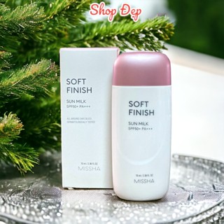 Kem chống nắng MISSHA kiềm dầu, lên tone trắng hồng tự nhiên SPF50 70ml