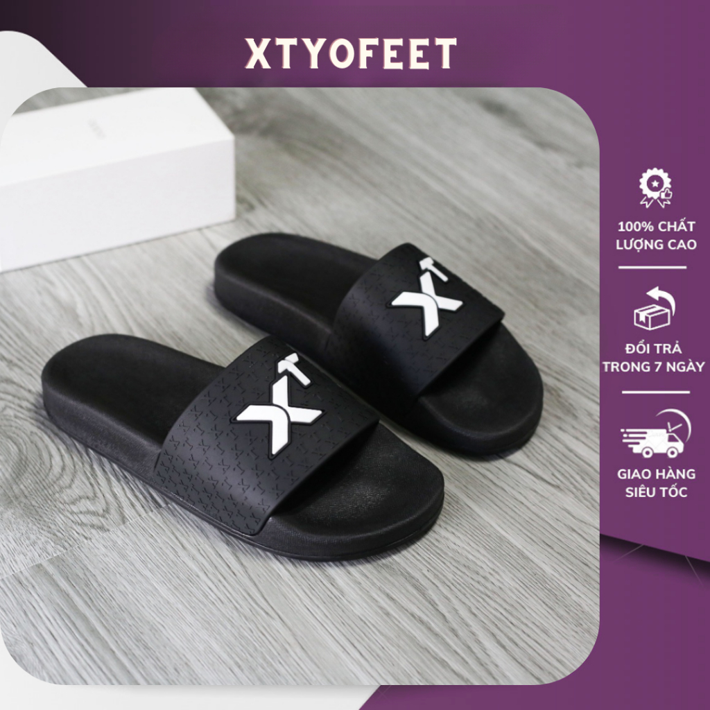 [Hàng loại 1] Dép Nam Nữ Quai Ngang Thời Trang Dép Cao Su Dập Nổi - XT STORE