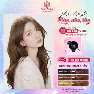 Thuốc nhuộm tóc, thuốc nhuộm màu NÂU TÂY Molokai siêu dưỡng - Pretty Valley Hair