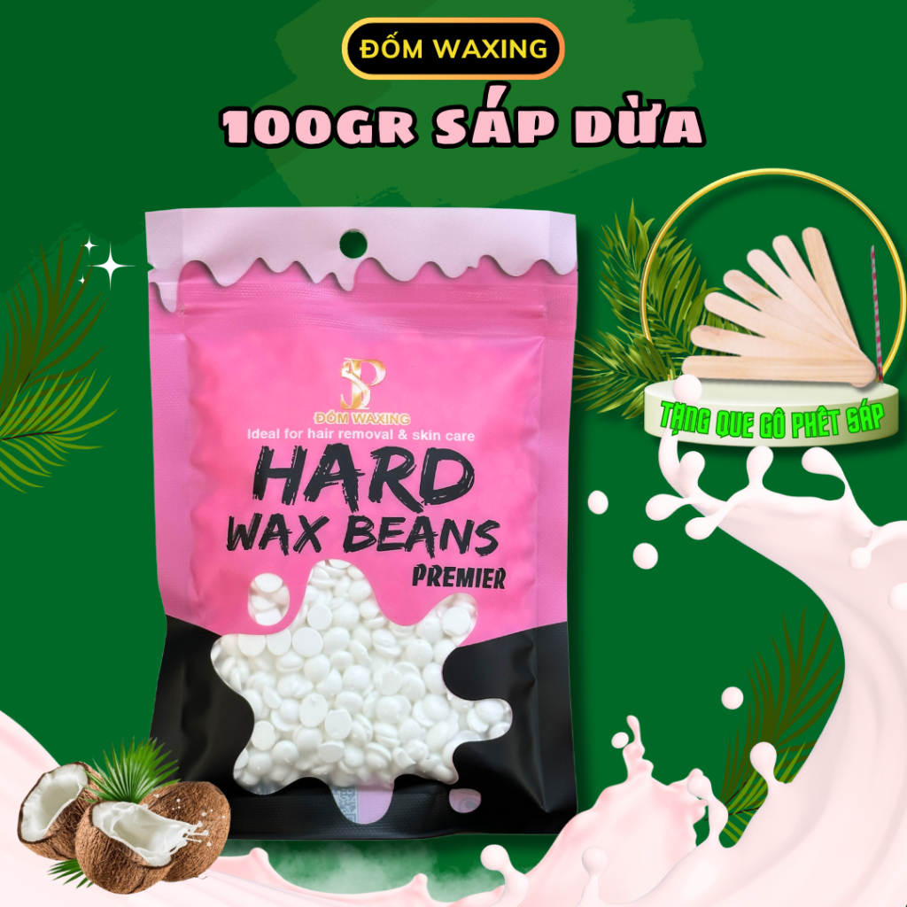 [siêu bám lông] Sáp Wax Lông Nóng chuyên dùng wax lông nách, wax tay chân, sáp wax bikini, sáp wax t