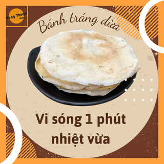 Bánh tráng dừa Long An (bọc 20 cái)
