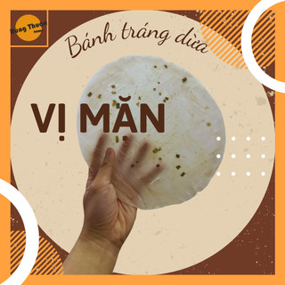 Bánh tráng dừa Long An (bọc 20 cái)