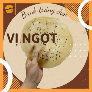 Bánh tráng dừa Long An (bọc 20 cái)