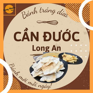 Bánh tráng dừa Long An