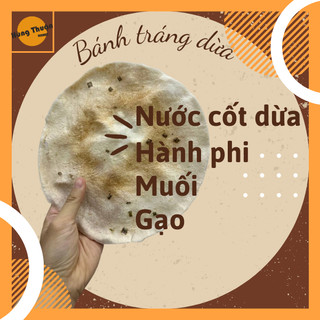 Bánh tráng dừa Long An (bọc 20 cái)