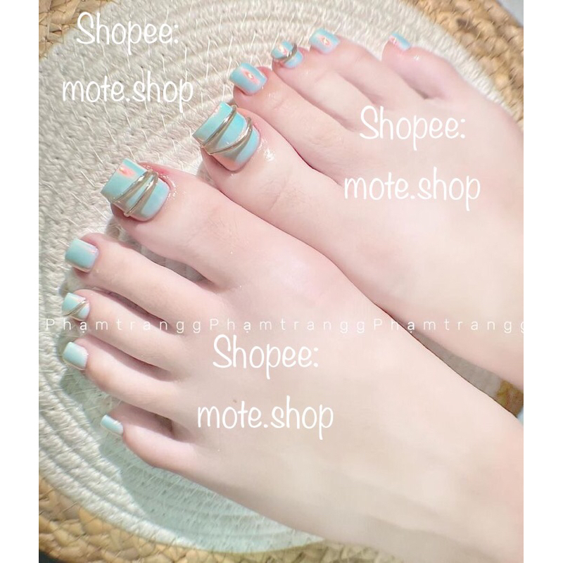 Nailbox CHÂN Tráng Gương Nổi