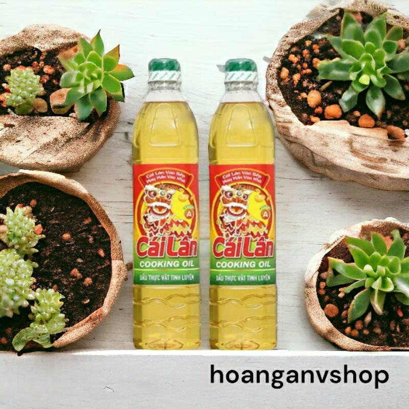 Dầu ăn Cái Lân 1l - Combo 2 chai