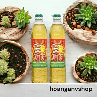 Dầu ăn cái lân 1l - combo 2 chai