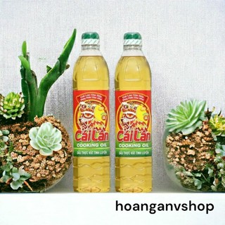 Dầu ăn Cái Lân 1l - Combo 2 chai