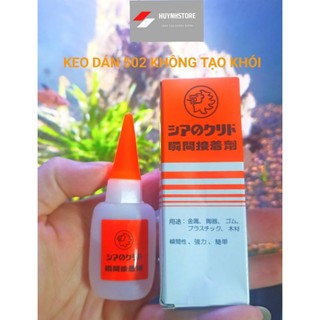 Keo Dán 502 Cyanoacrylate không tạo khói Dán Mica , Keo Dính Sư Tử Cam