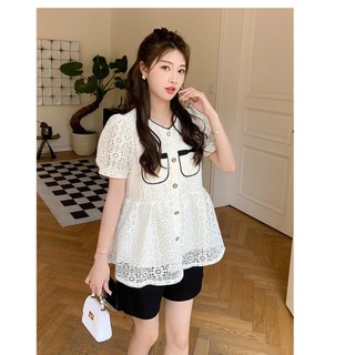 Áo bầu công sở chất thô đũi YA515 màu vàng