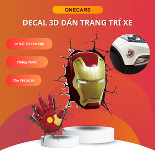 Decal Hoạt Hình 3D Trang Trí Ô Tô Xe Hơi Xe Máy