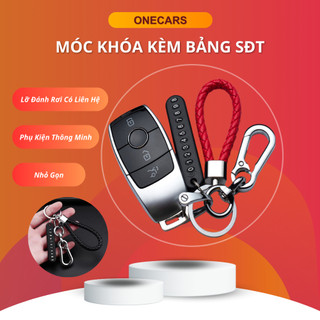 Móc khóa số điện thoại tránh thất lạc nhiều màu bảo vệ an toàn chìa khóa của bạn
