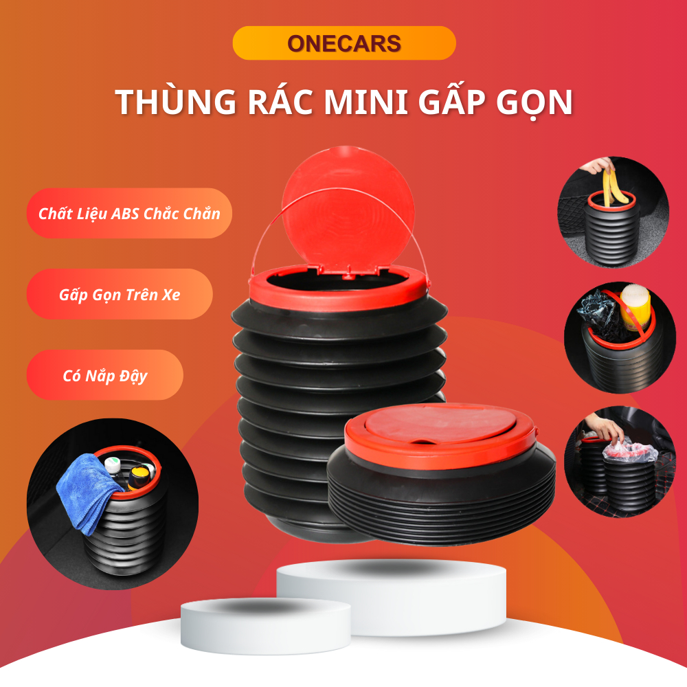 Gợi ý các mẫu thùng rác mini ô tô tiện dụng