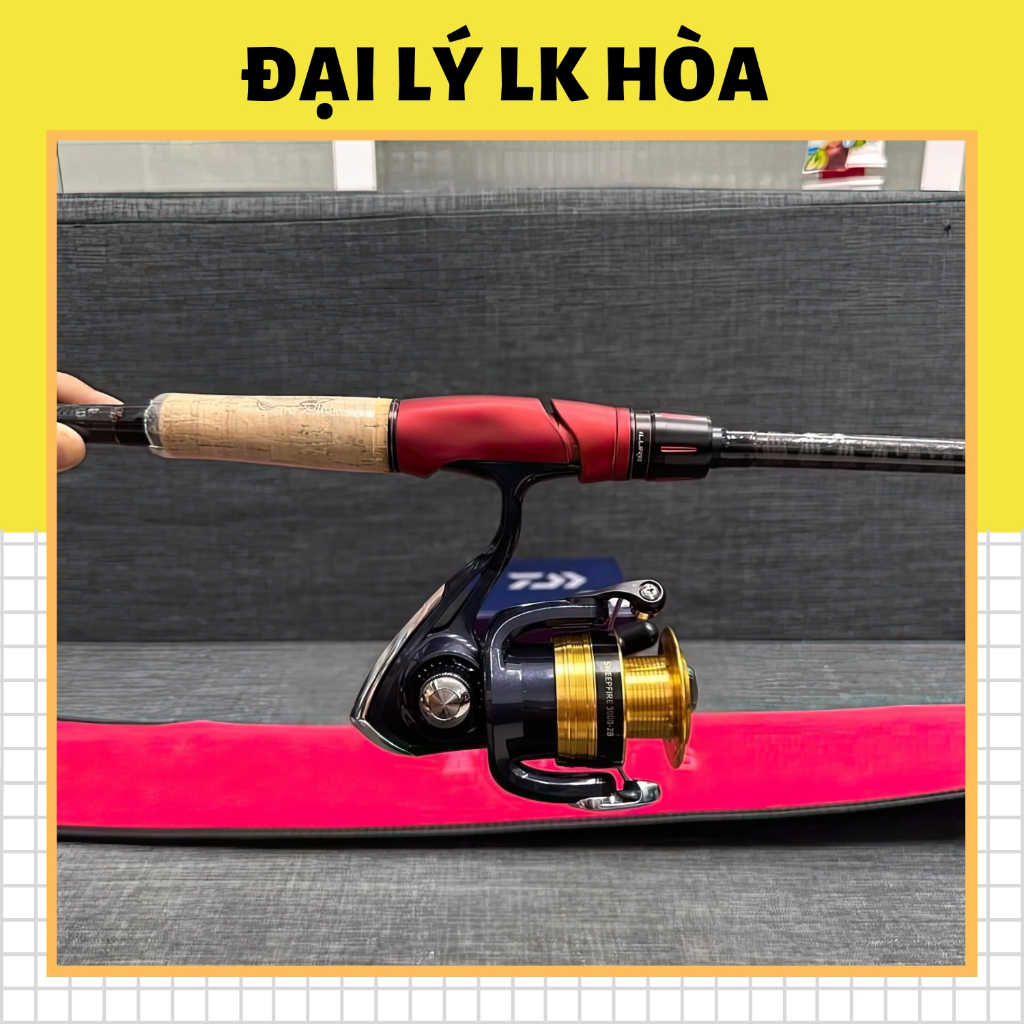 Bộ Cần Câu ILURE + Máy Daiwa Sweepfire