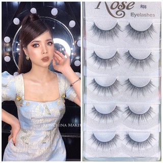 Lông mi giả Rose- 5 cặp đủ mã đẹp