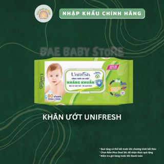 Khăn ướt Unifresh Baby - 80 miếng