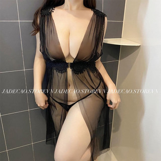 VÁY VOAN XẺ SÂU BIG SIZE