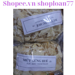 Mứt gừng huế ít đường.vừa ăn 500g -Đặc biệt thơm ngon