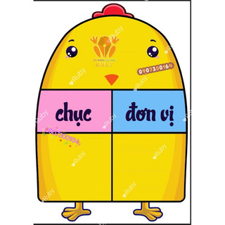 Gà con học Toán - Đồ dùng dạy học Ruby