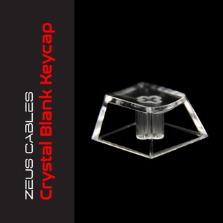 Keycap blank 1u trong suốt | nút keycap lẻ trong suốt cho bàn phím cơ, switch tester ymdk | cherry profile