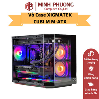 Vỏ Case máy tính Vỏ case XIGMATEK CUBI M hỗ trợ main M-ATX - Hàng chính hãng