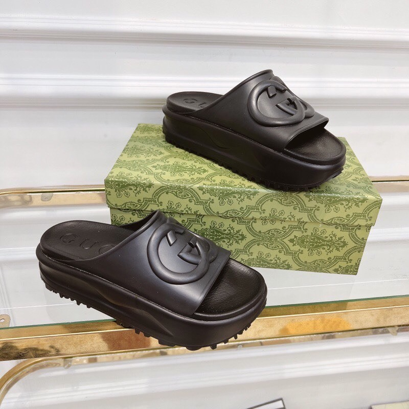 Dép Bánh Mì cao 5p Quai Bản To Gc