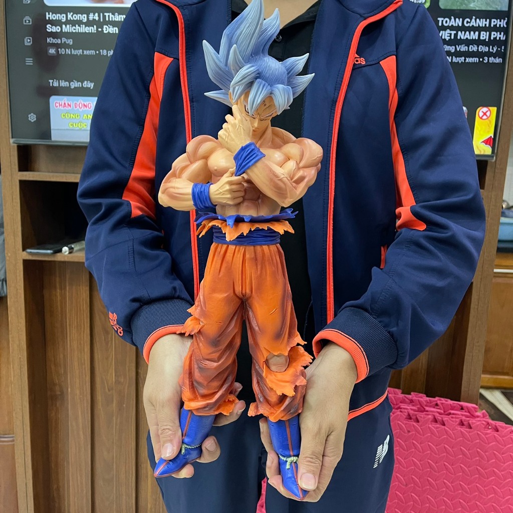 [45CM] MÔ HÌNH NHÂN VẬT SON GOKU BẢN NĂNG VÔ CỰC, ANIME DRAGON BALL, SƯU TẦM TRANG TRÍ DECOR,BỘ QUÀ 