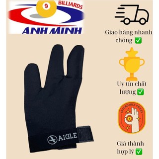 Găng tay bida dán clb loại 1 giá 6k/c - đen