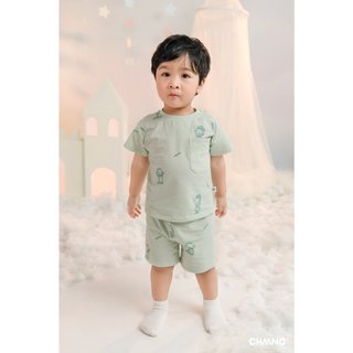 Chaang bộ cộc cúc vai cho bé
