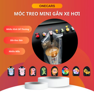 Móc treo đồ mini trên ô tô - Móc treo xe hơi hoạt hình dễ thương chịu lực đến 3kg