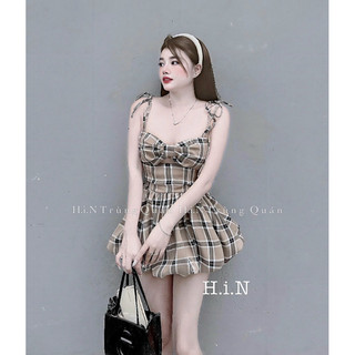 Đầm hai dây