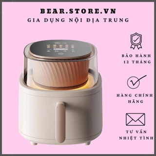 Nồi chiên không dầu 6L QZG-P18V2 - 10 chế độ nấu ăn, hẹn giờ, lòng nồi chống dính, chín đều - BẢO HÀNH 12 THÁNG