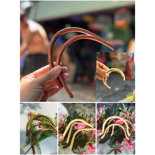 Cầu gốc mào tre vuông - tre tròn uốn cong- cầu mùn