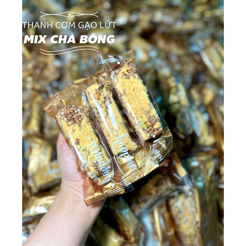 Thanh gạo lức chà bông