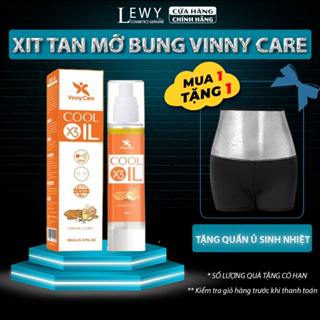 Xịt giảm cân mỡ bụng VINNY CARE, xịt tan mỡ toàn thân hỗ trợ cải thiện vóc dáng eo thon chiết suất từ bạc hà 50ml