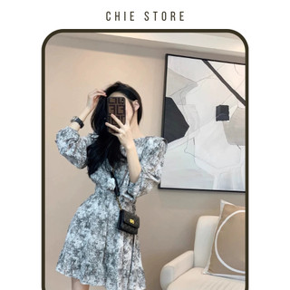 Đầm thiết kế Aiko dress váy họa tiết độc đáo CHIE