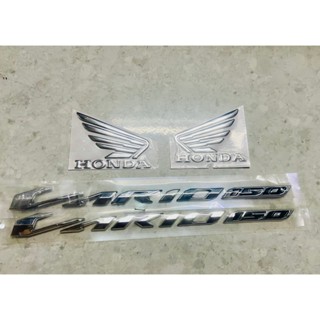 Tem chữ nổi ốp sườn + Tem Cánh Chim XE MÁY Vario 150 2015 2016 2017 2018 2019 2020