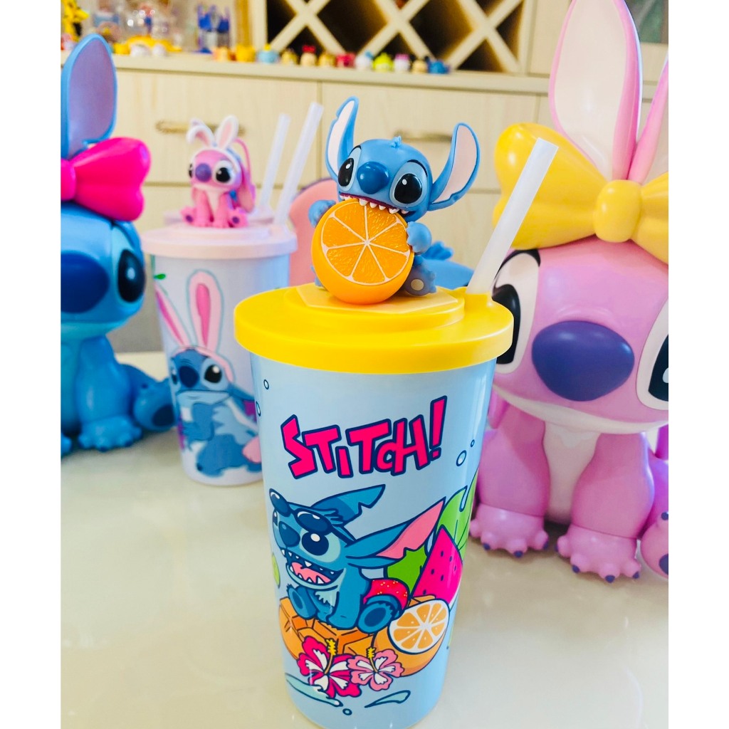 Bình nước STITCH dễ thương chính hãng Disney ZincGroup