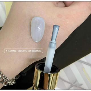 Sơn gel thạch trắng nhũ - phụ kiện nail