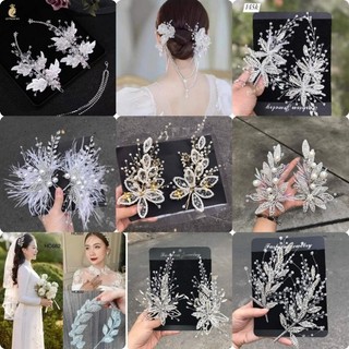 các mẫu cài tóc cô dâu hót