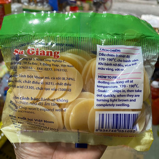Bánh phồng tôm Sa Giang chay gói 100g