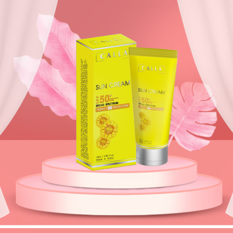 Kem chống nắng phổ rộng Calla Sun Cream SPF 50+ PA++++ 70ml