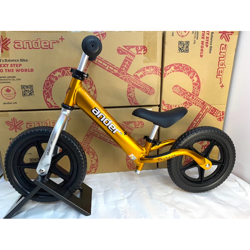 Xe Thăng Bằng Ander + , khung nhôm, tặng chuông xe