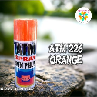 Sơn xịt màu cam atm spray mã a226
