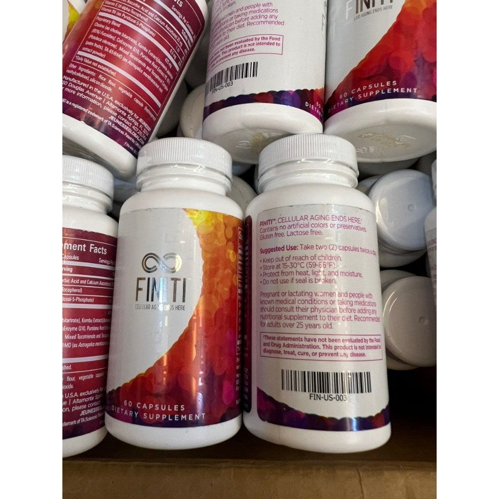 Combo 2 hộp Finiti Jeunesse Mỹ tăng cường hệ miễn dịch