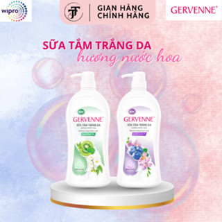  Sữa tắm Gervenne hương kiwi dâu tây việt quất 900ml  450ml 