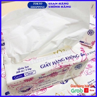Giấy ăn lụa cao cấp 300 tờ - khăn giấy rút lụa mềm,mịn,dẻo dai