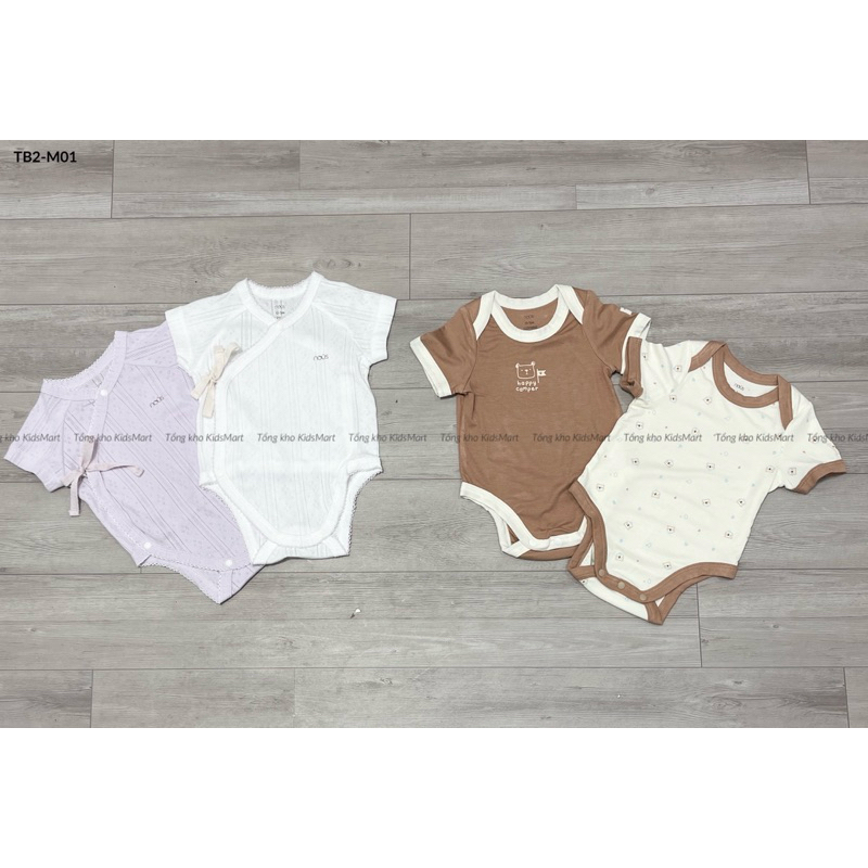 Nous - Sét 2 Body cộc tay NB2S24-TB2-M01