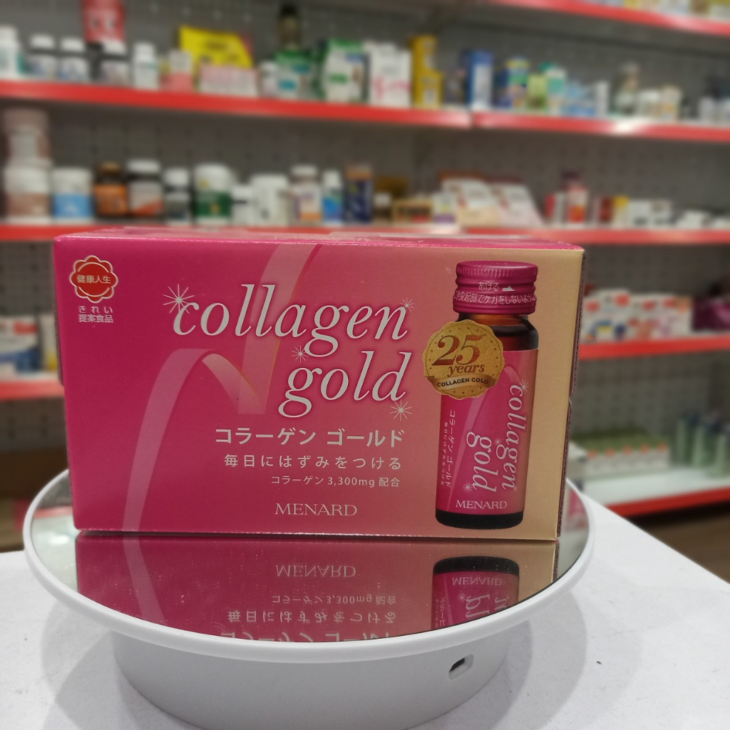 [ Chính Hãng Nhật Bản ] Nước uống Menard Collagen Gold (Hộp 10 chai x 30ml)